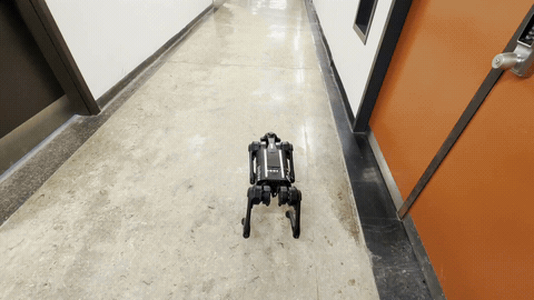 Unitree Go1 zero-shot deployment